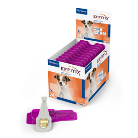 Virbac S. A. Effitix 67 Mg/600 Mg Soluzione Spot-on Per Cani Di Taglia Piccola