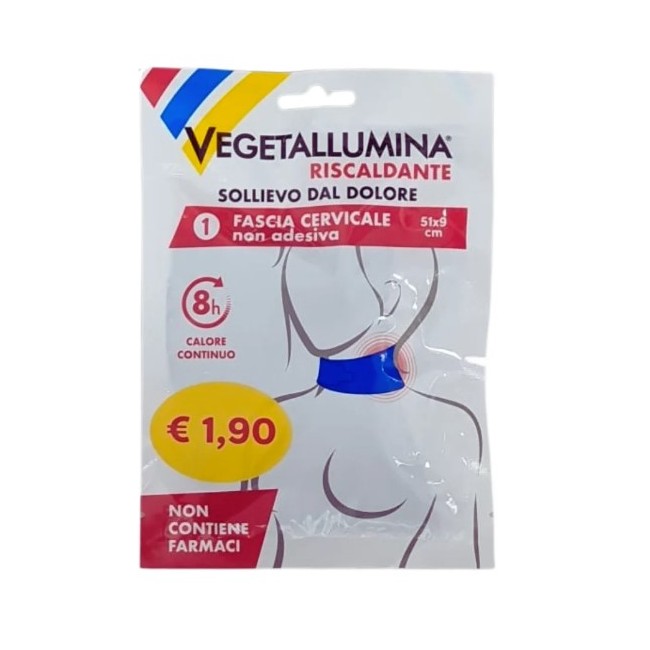 Pietrasanta Pharma Fascia Cervicale Non Adesiva Vegetallumina