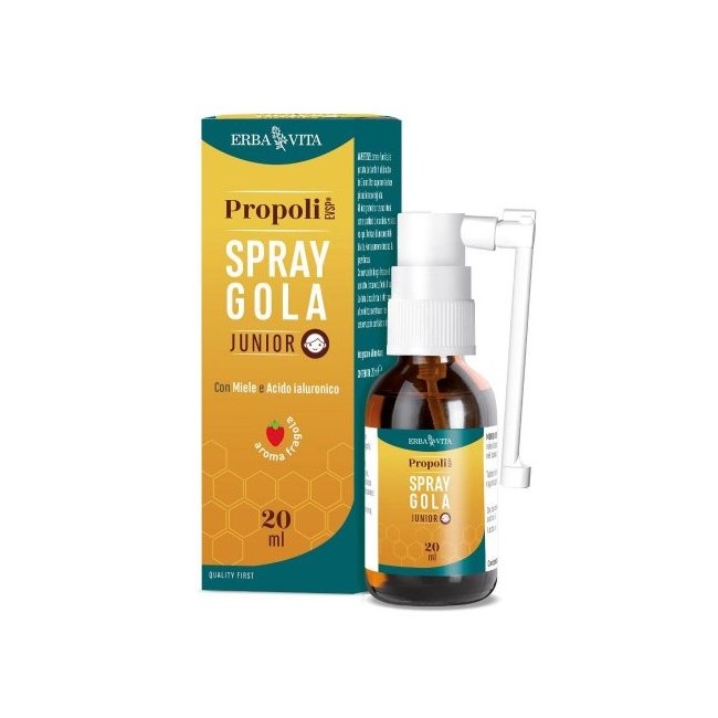 Erba Vita Propoli Evsp spray gola junior 20 Ml