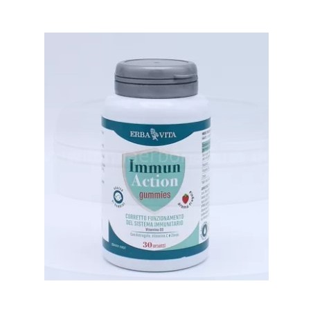Erba Vita Immun Action Gummies 30 Gummies