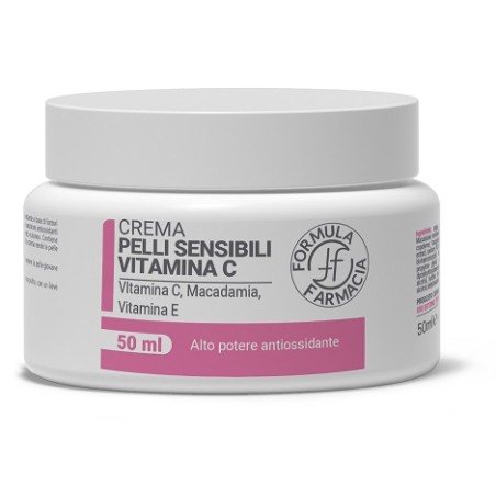 So. Farma. Morra Formula Crema Viso Pelli Sensibili Vitamina C 50 Ml Senza Conservanti