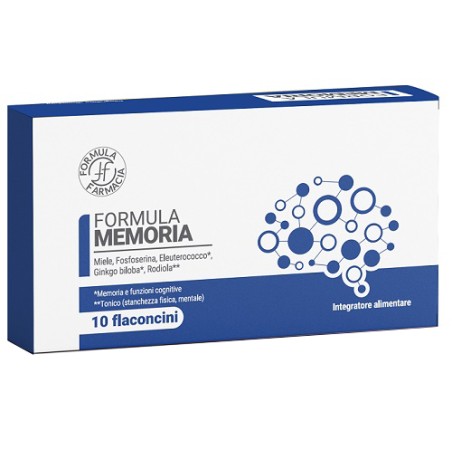 So. Farma. Morra Formula Memoria 10 Flaconcini Da 10 Ml