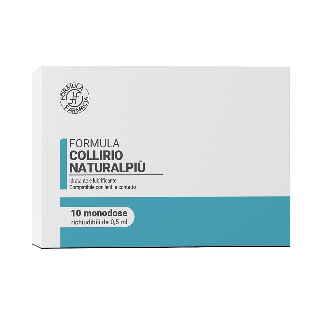 So. Farma. Morra Formula Collirio Natural Piu' Senza Conservanti 10 Flaconcini Da 0,5 Ml