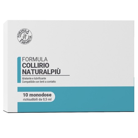 So. Farma. Morra Formula Collirio Natural Piu' Senza Conservanti 10 Flaconcini Da 0,5 Ml