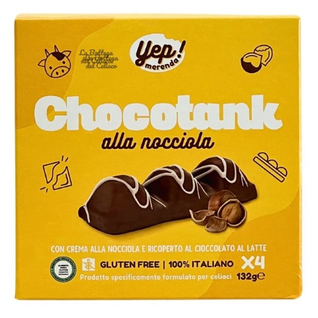 Rarifarm Yep Merenda Choco Tank 4 Pezzi Da 33 G