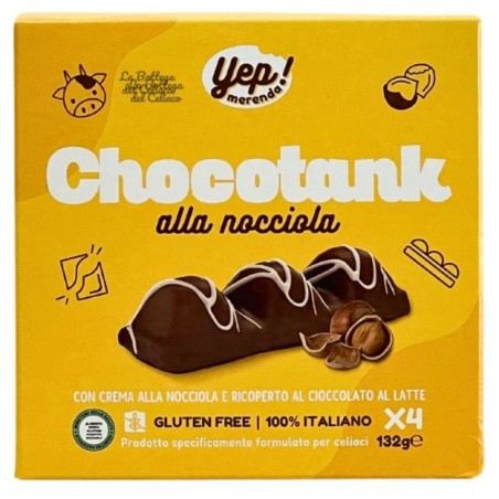 Rarifarm Yep Merenda Choco Tank 4 Pezzi Da 33 G