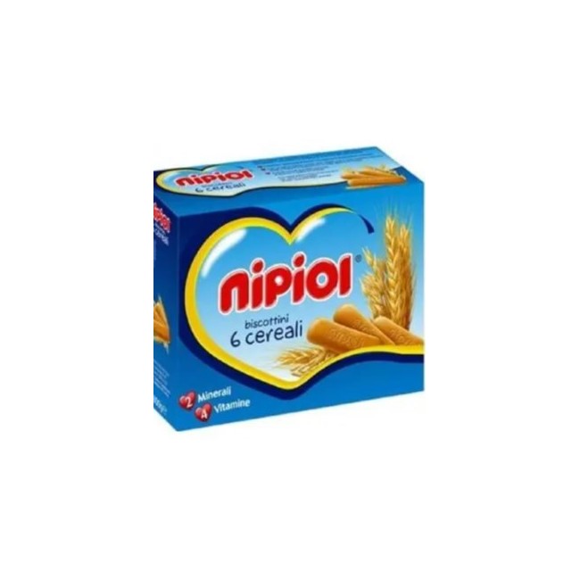 Nipiol Biscotti 6 Cereali Special Pack 20 Confezioni Da 66,5 G