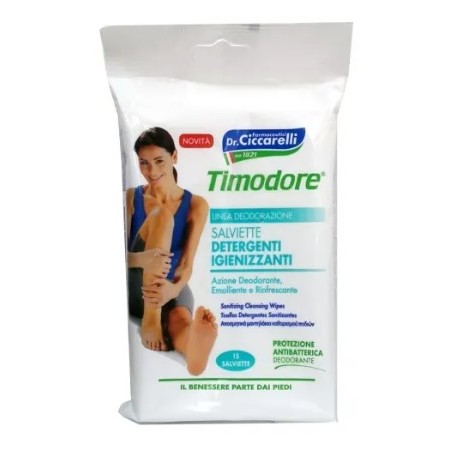 Farmaceutici Dott. Ciccarelli Timodore Salviette Deodoranti Igieniche 15 Pezzi