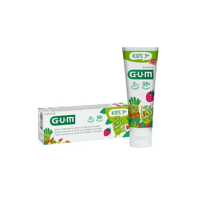 Sunstar Gum Kids Monster 2/6 Dentifricio Bimbi 50 Ml