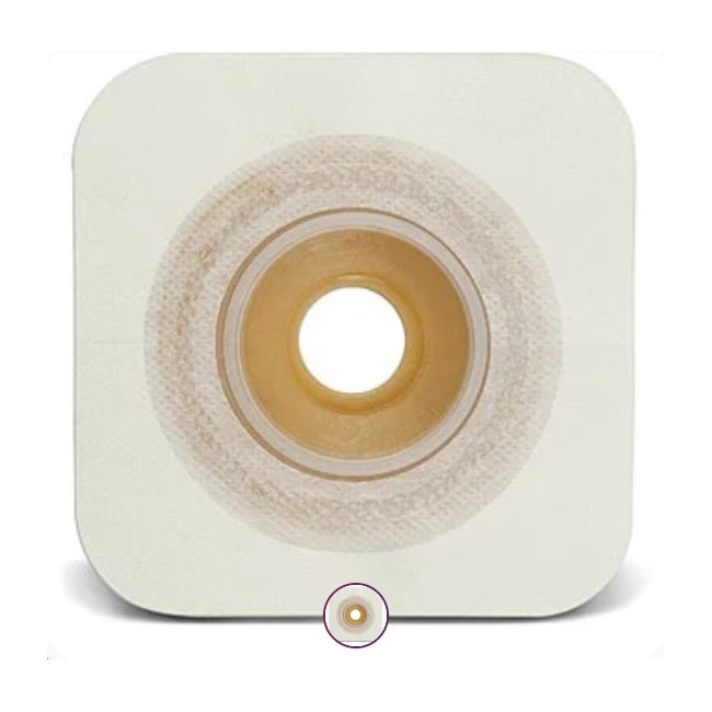 Convatec Placca Convessa Natura+ Pretagliata 35 Mm Flangia 45 Mm Durahesive E Cerotto Microporoso 5 Pezzi