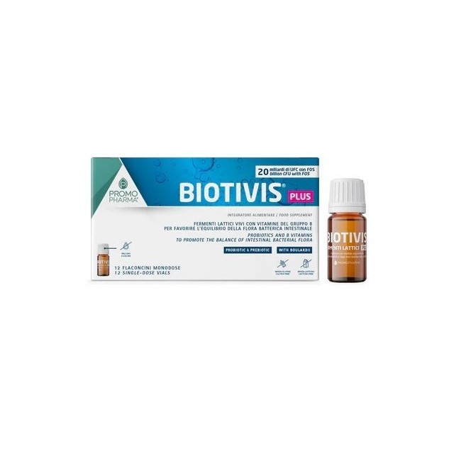 Promopharma Biotivis Plus 20 20mld 12 Flaconcini