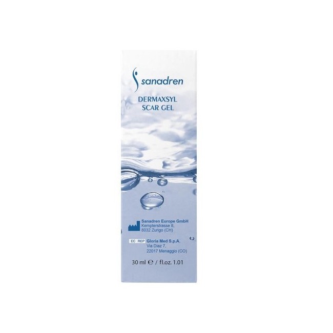 Sanadren Europe Gmbh Dermaxsyl Scar Gel Cicatrici 30 Ml
