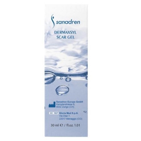 Sanadren Europe Gmbh Dermaxsyl Scar Gel Cicatrici 30 Ml