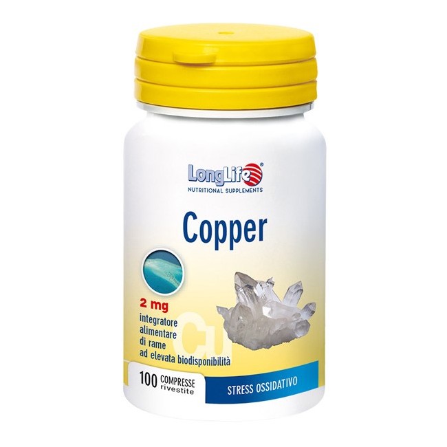 Longlife Copper 100 Compresse Rivestite