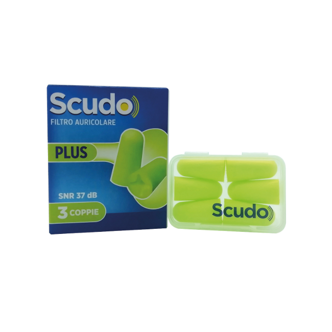 Pasquali Scudo Filtro Auricolare Plus Snr 37 Db 5-11mm 3 Paia