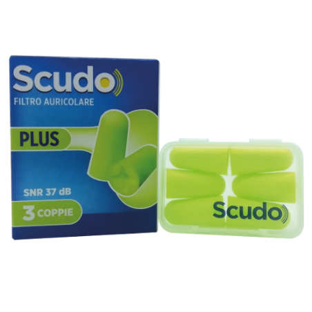 Pasquali Scudo Filtro Auricolare Plus Snr 37 Db 5-11mm 3 Paia