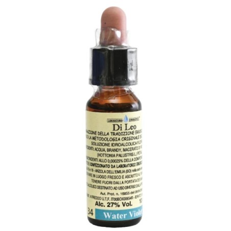 Laboratorio Erboristico Di Leo Fiori Di Bach 34 Water Violet 10 Ml Di Leo