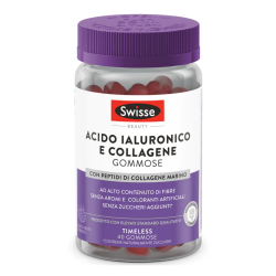 Health And Happiness Swisse Acido Ialuronico & Collagene 40 Gommose