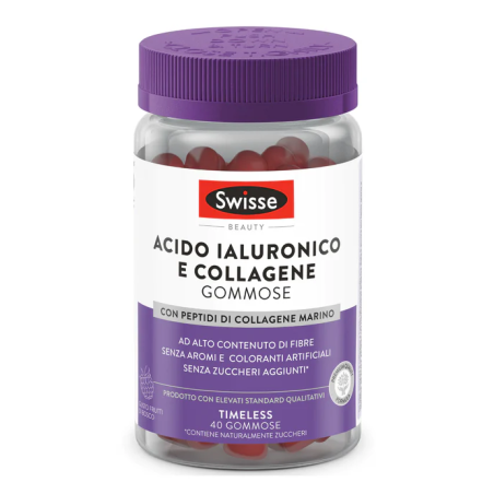 Health And Happiness Swisse Acido Ialuronico & Collagene 40 Gommose