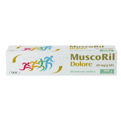 tubetto da 100g Muscoril Dolore 20 Mg/g