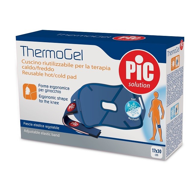 Pikdare Thermogel Ginocchio Fascia 17x30 Cm Itc