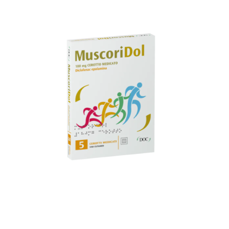 Doc Muscoridol 180 Mg 5 Cerotti Medicati Diclofenac Epolamina