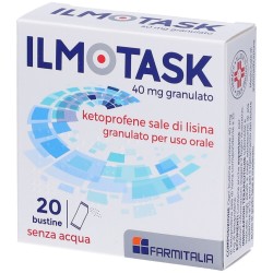 20 bustine con Ketoprofene  Ilmotask 40 Mg