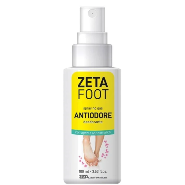 Zeta Farmaceutici Zetafoot Spray No Gas Antiodore 100 Ml