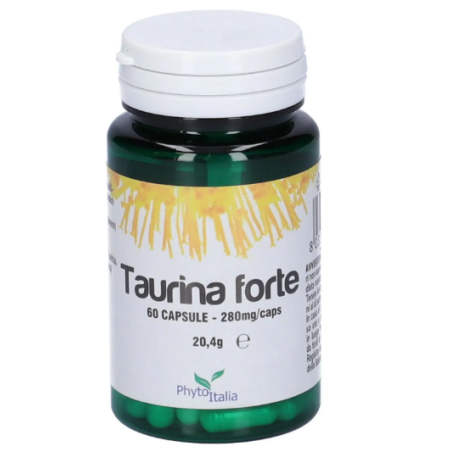 Flacone da 60 capsule di Taurina della Phytoitalia Flacone da 60 capsule di Taurina della Phytoitalia
