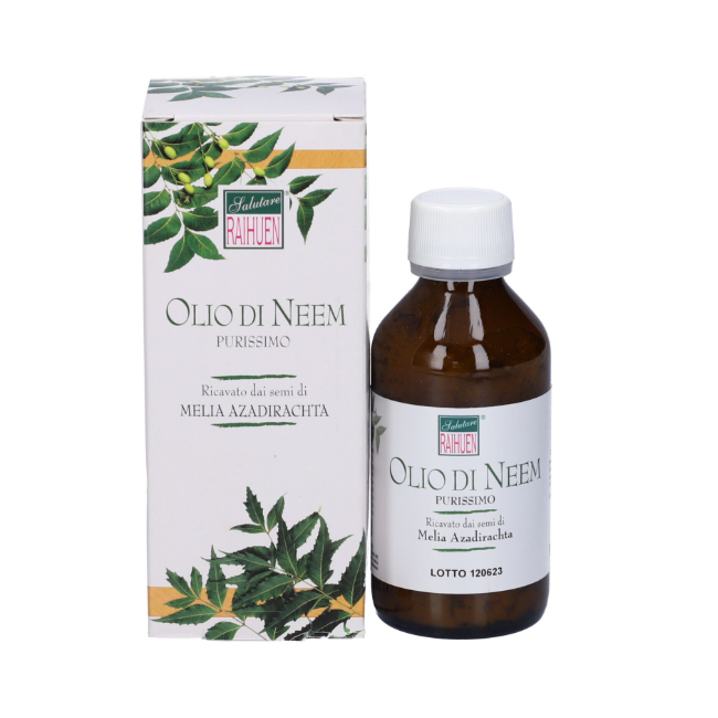 Flacone da 100 ml di Olio di Neem della Natur Farma