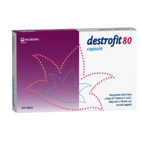 Astuccio da 20 capsule di Destrofit della Valderma