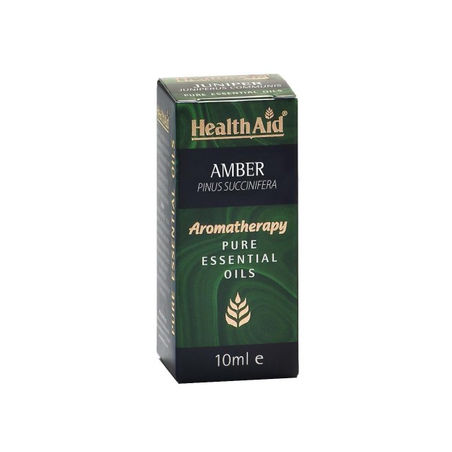 Flacone da 10 Ml di Ambra Olio Essenziale della Healthaid