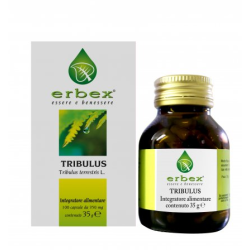 Flacone da 100 Capsule di tribulus della Erbex