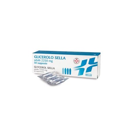 50 Supposte Glicerolo Adulti 2250 Mg