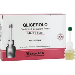 6 contenitori Glicerolo Marco Viti bambini 4,5 g