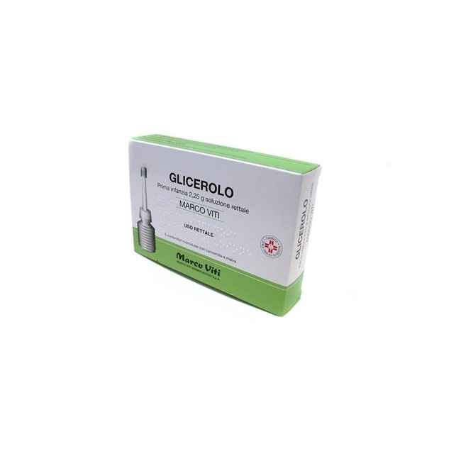 6 contenitori Glicerolo Marco Viti Prima Infanzia 675 Mg
