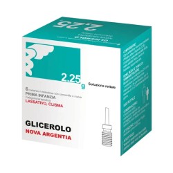 6 contenitori Glicerolo Prima Infanzia 2,25 g