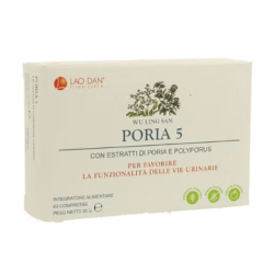 Astuccio da 60 compresse di Poria 5 di Lao Dan