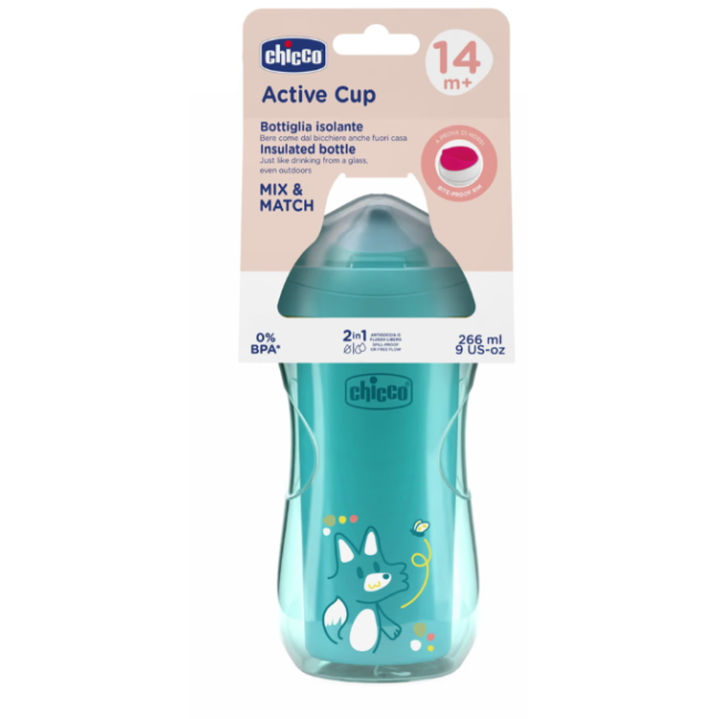 Chicco Tazza Active Azzurra 14m+