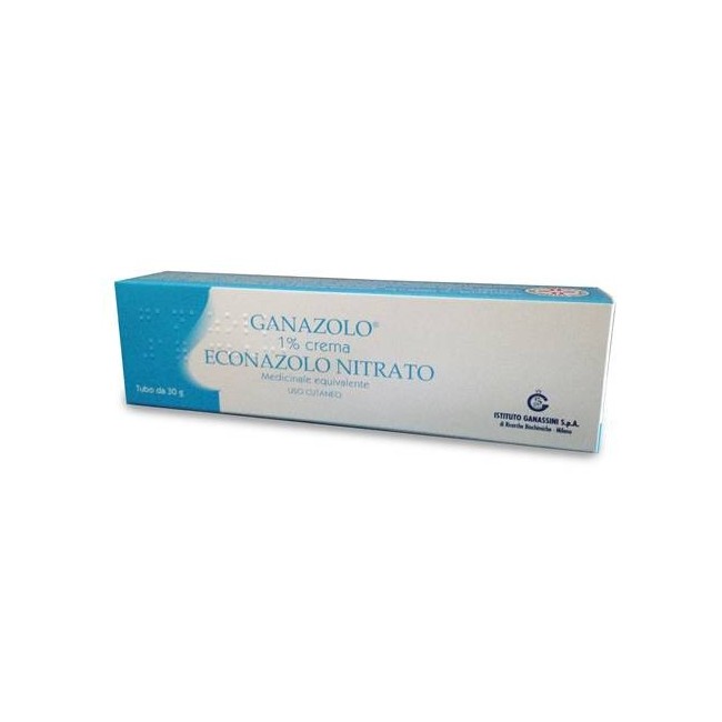 Istituto Ganassini Ganazolo 10 Mg/g Crema Ganazolo 10 Mg/g Emulsione Cutanea Econazolo Nitrato Medicinale Equivalente
