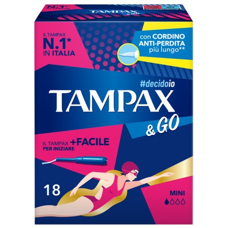 Tampax Mini 18 pezzidi fater Tampax Mini 18 pezzidi fater