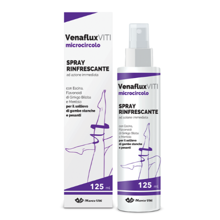 Flacone Spray da 125 Ml di Venaflux della Marco Viti Flacone Spray da 125 Ml di Venaflux della Marco Viti