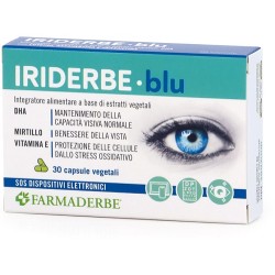 Astuccio da 30 capsule di Iriderbe Blu Dha della Farmaderbe