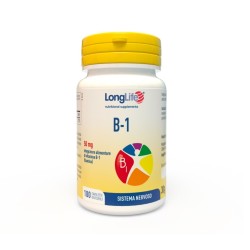 Confezione da 100 tavolette divisibili di Integratore Energizzante B1 da Longlife