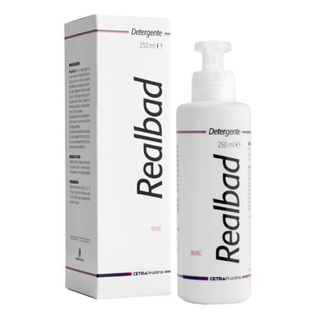 Flacone da 250 Ml di Realbad detergente della Cetra Pharma Flacone da 250 Ml di Realbad detergente della Cetra Pharma