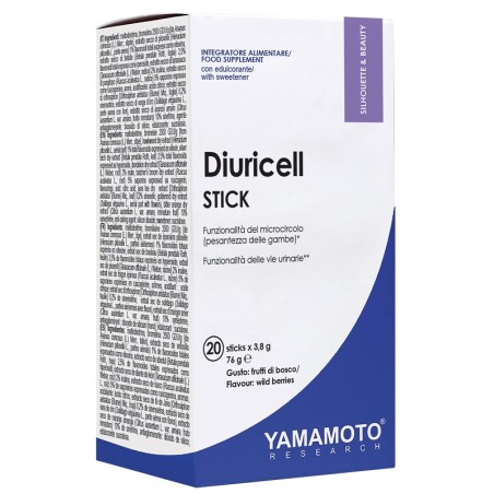 Yamamoto Diuricell Stick Frutti Di Bosco 20 Bustine X 3,8 G