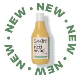 Flacone da 250 Ml di Sanotint Shampoo Ricci vivaci della Cosval