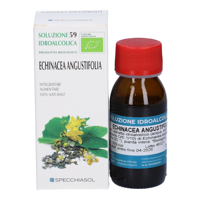 Flacone da 50 Ml di Echinacea Tintura Madre della Specchiasol