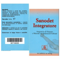 Sanodet Integratore con Vitamine e Minerali 50 capsule