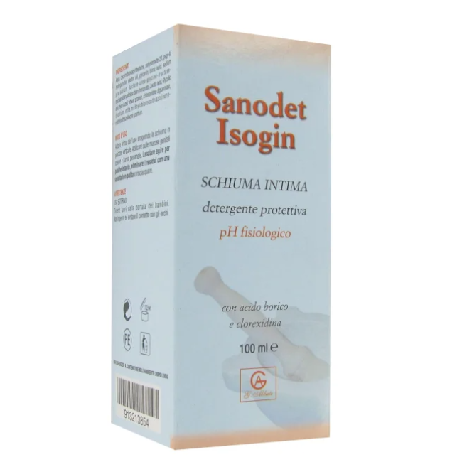 Abbate Gualtiero Sanodet Isogin Detergente Liquido 100 Ml